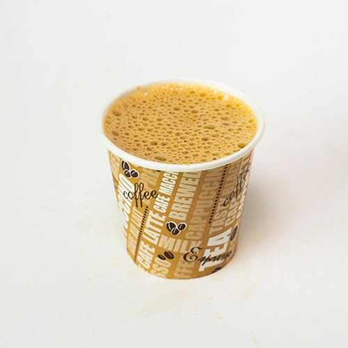 Small South Indian filter coffee served in a cup